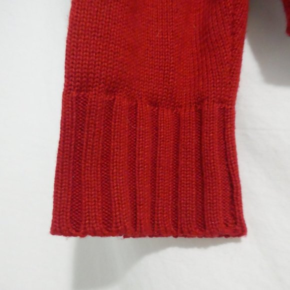 NEW YORK & COMPANY | xl extra large | Red Classic Zip-Up Cardigan | 100% Cotton - Picture 16 of 16